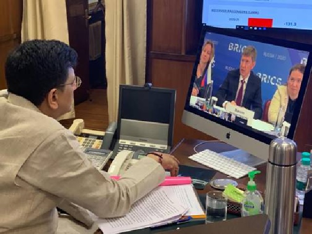 Piyush Goyal addresses 10th BRICS trade ministers virtual meeting, calls nations to build trust and transparency in trade